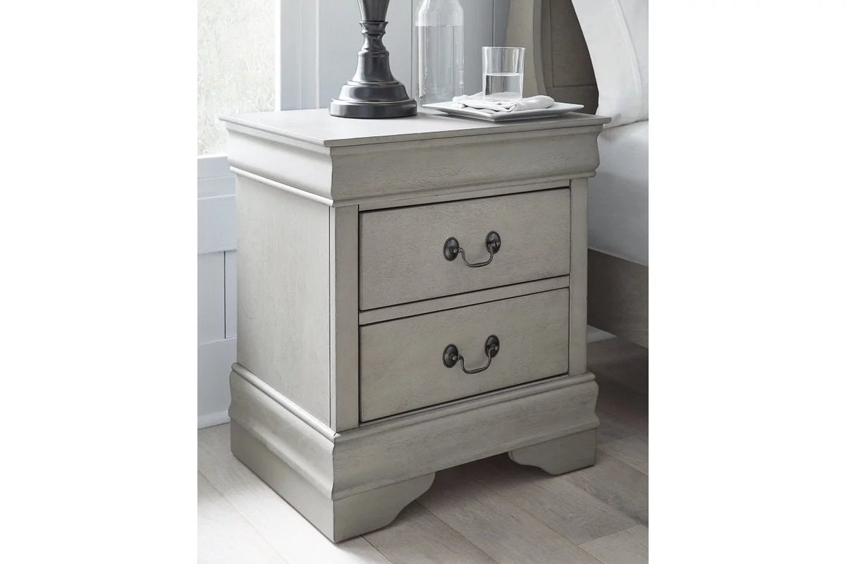 Gray Nightstand U415