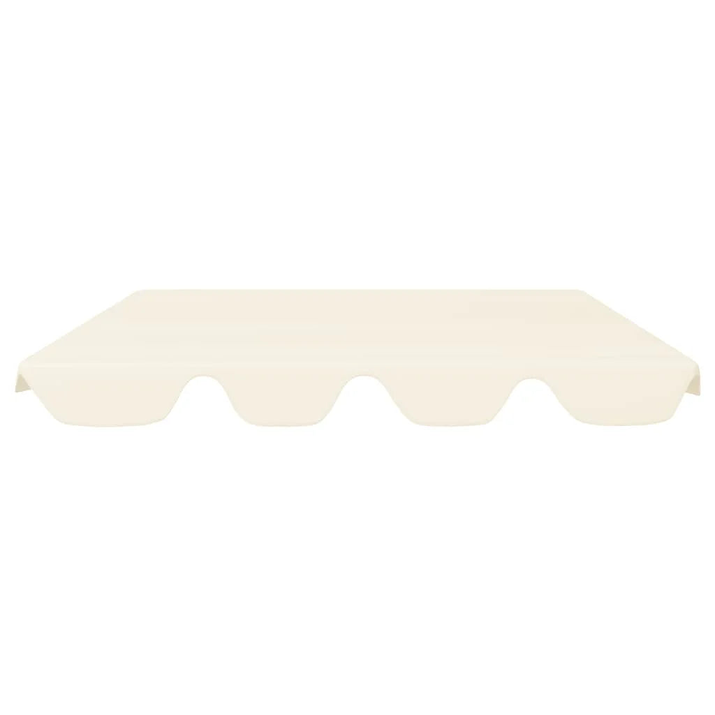 Cream Replacement Canopy for Garden Swing L9564