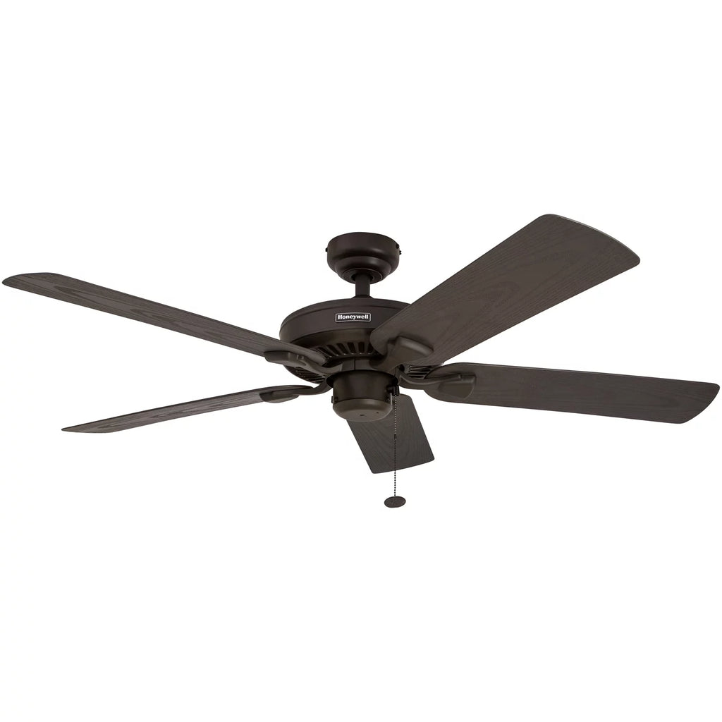 Bronze Indoor/Outdoor Ceiling Fan with 5 Blades X426
