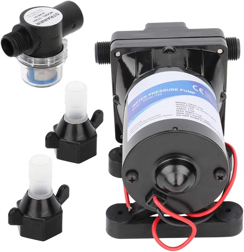RV Water Pump 12V 3.0GPM Pack of 2 W11700