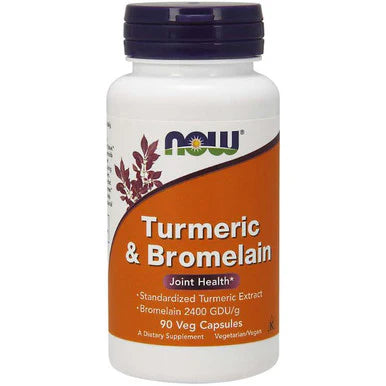 Turmeric & Bromelain 90 Capsules X827420