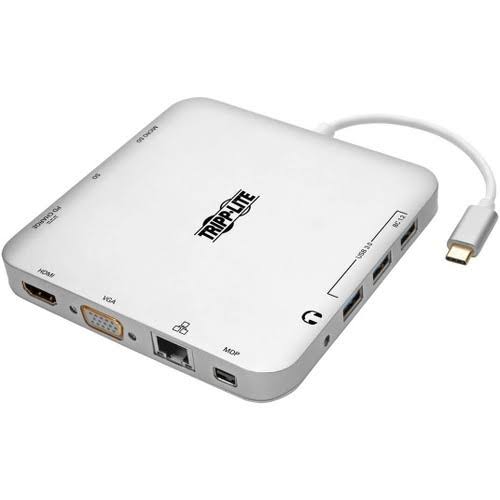 USB C Docking Station with USB Hub, HDMI, VGA A44934