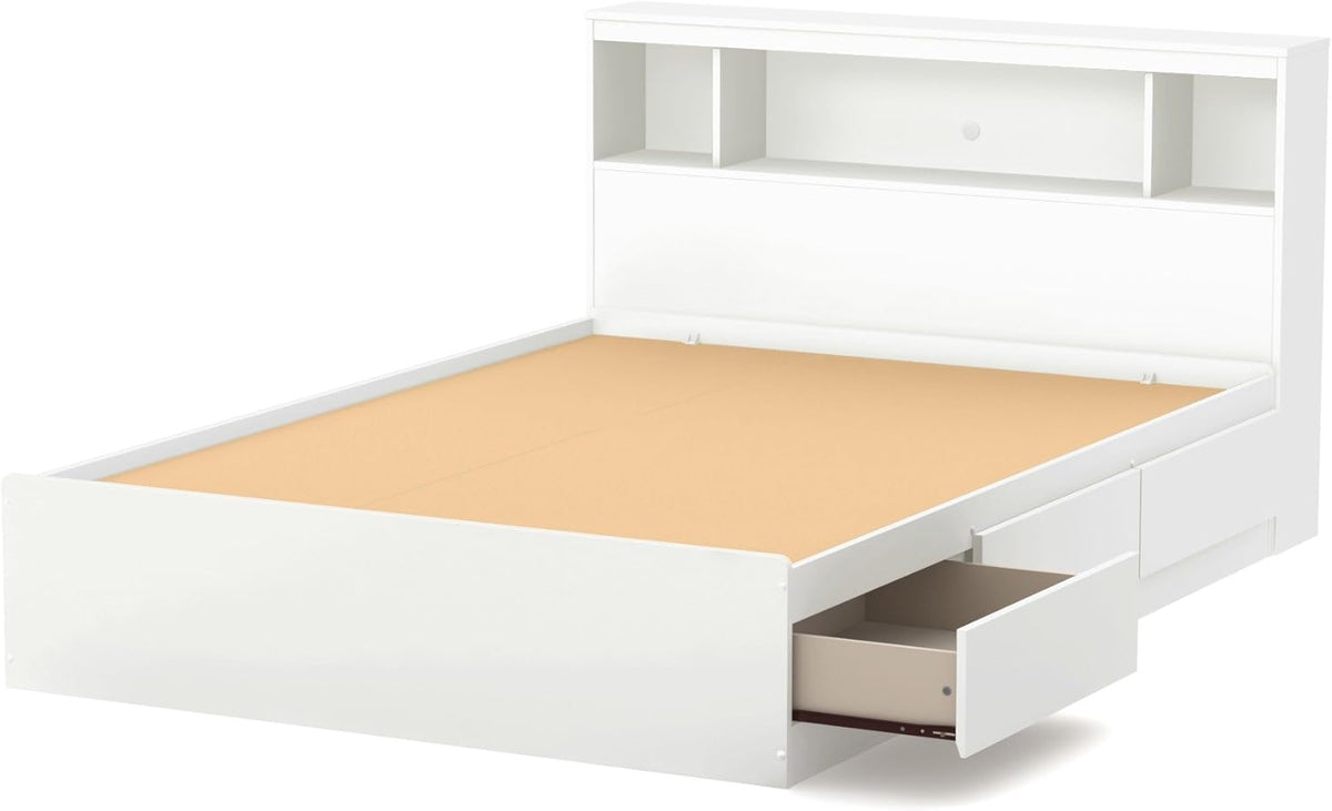 Full Mates Bed With Bookcase Headboard X36591
