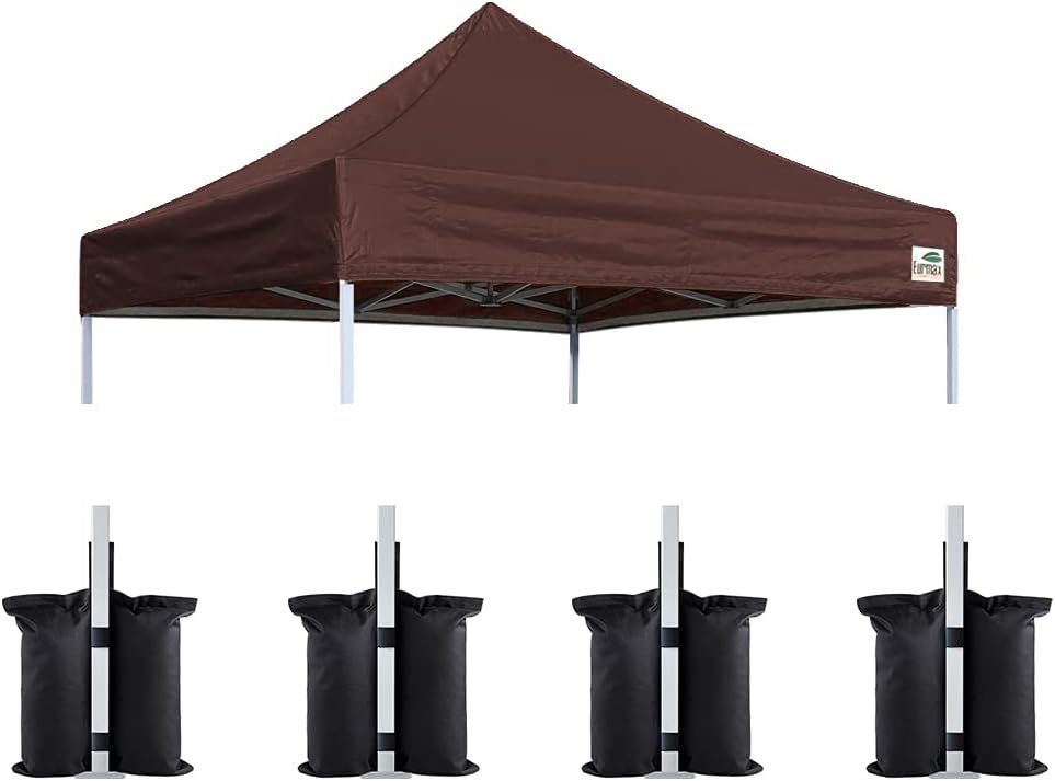 10x15 Red Pop Up Canopy Tent Cover Replacement Pack of 2 P112030