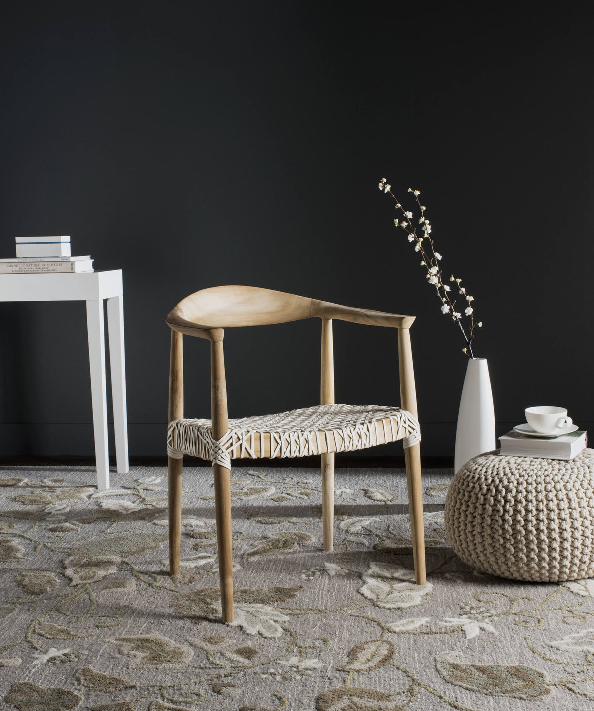 Light Oak Arm Chair T5691