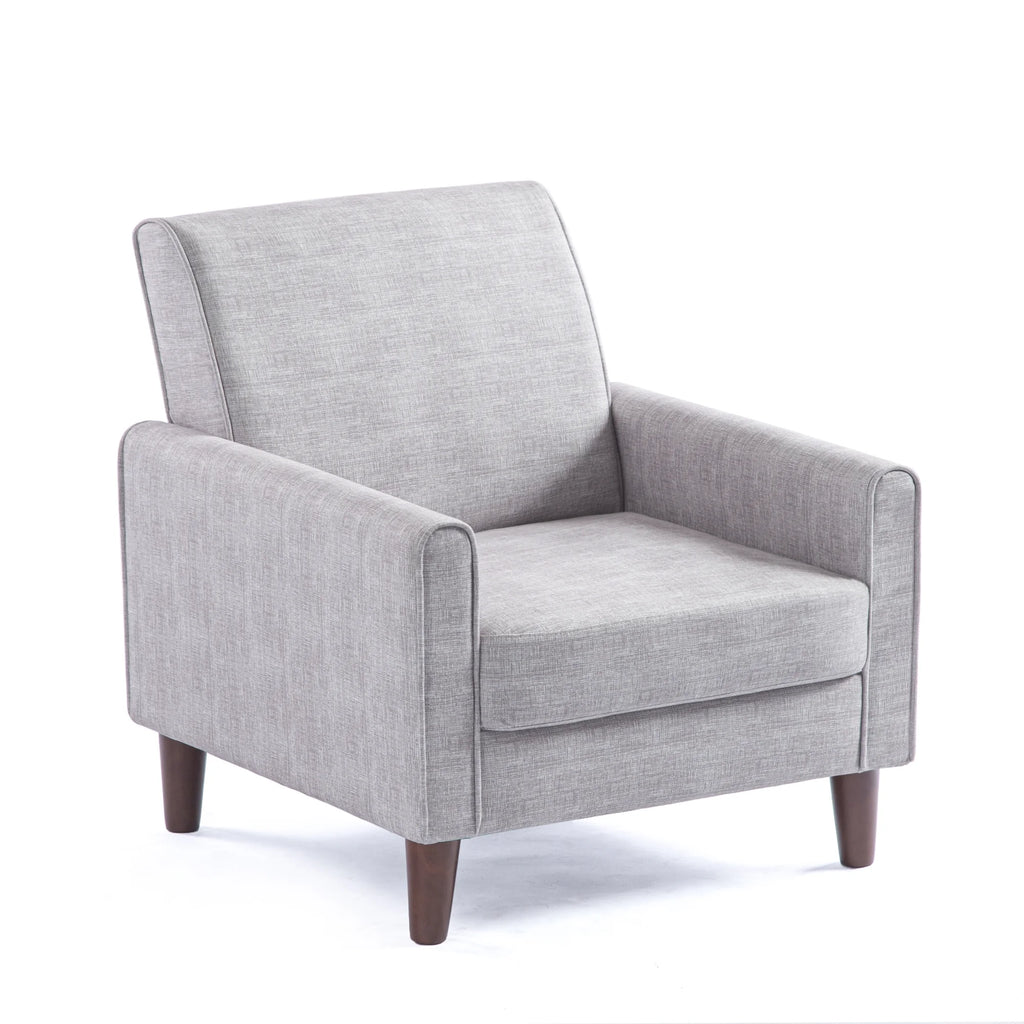 Single Sofa Chair with Four Wooden Legs C3137
