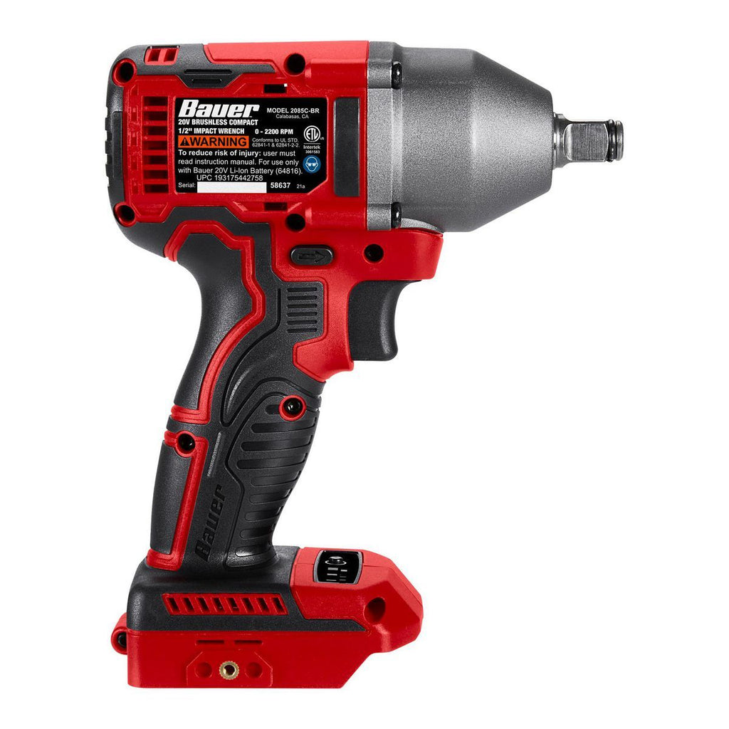 20V Brushless Cordless 1/2 in. 3-Speed Impact Wrench I816