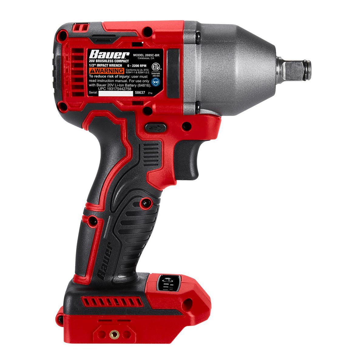 20V Brushless Cordless 1/2 in. 3-Speed Impact Wrench I816