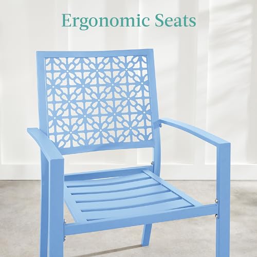 3-Piece Stackable Steel Bistro Set B10724