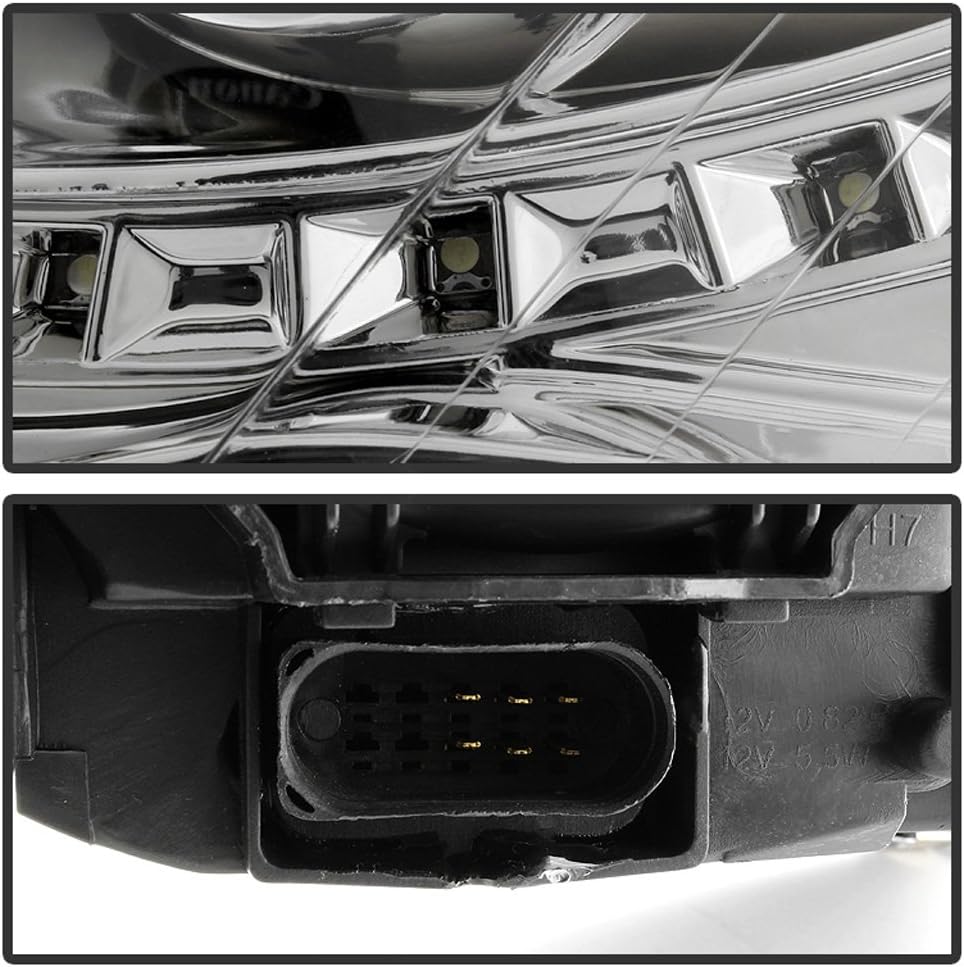 Projector Headlights for 2006-2008 Audi A4 S4 B7 T95557
