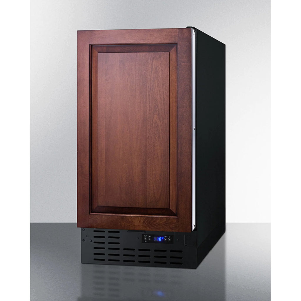 18" Wide ADA Compliant Built-In Undercounter Manual Defrost Crescent Icemaker with Panel-Ready Door K936880
