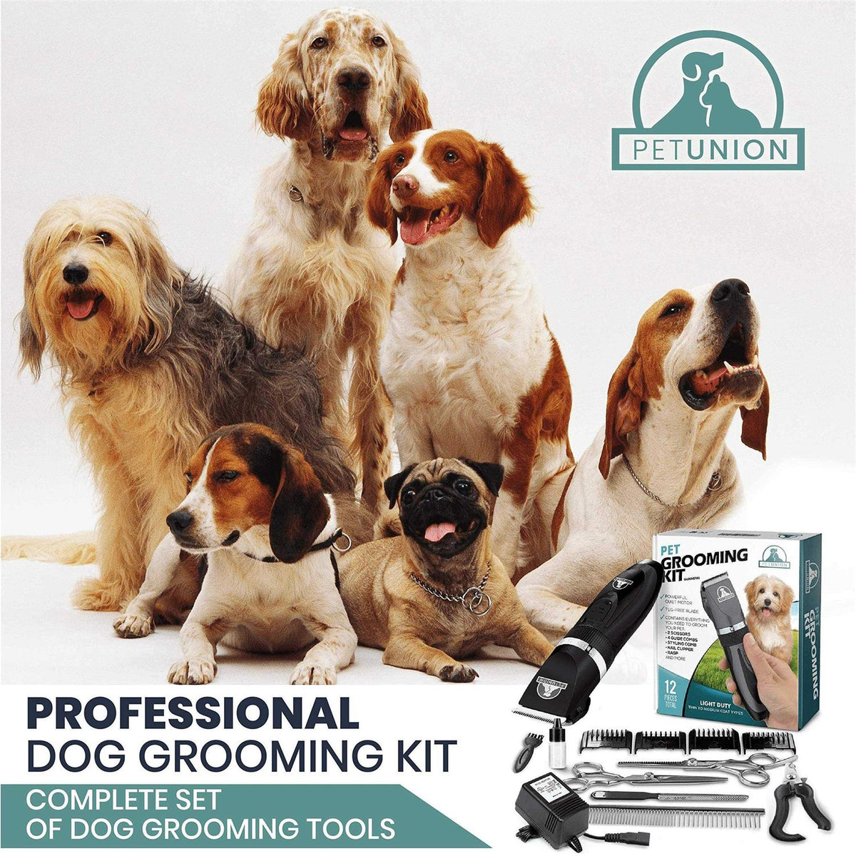Cordless Low Noise Dog Grooming Clippers B33978
