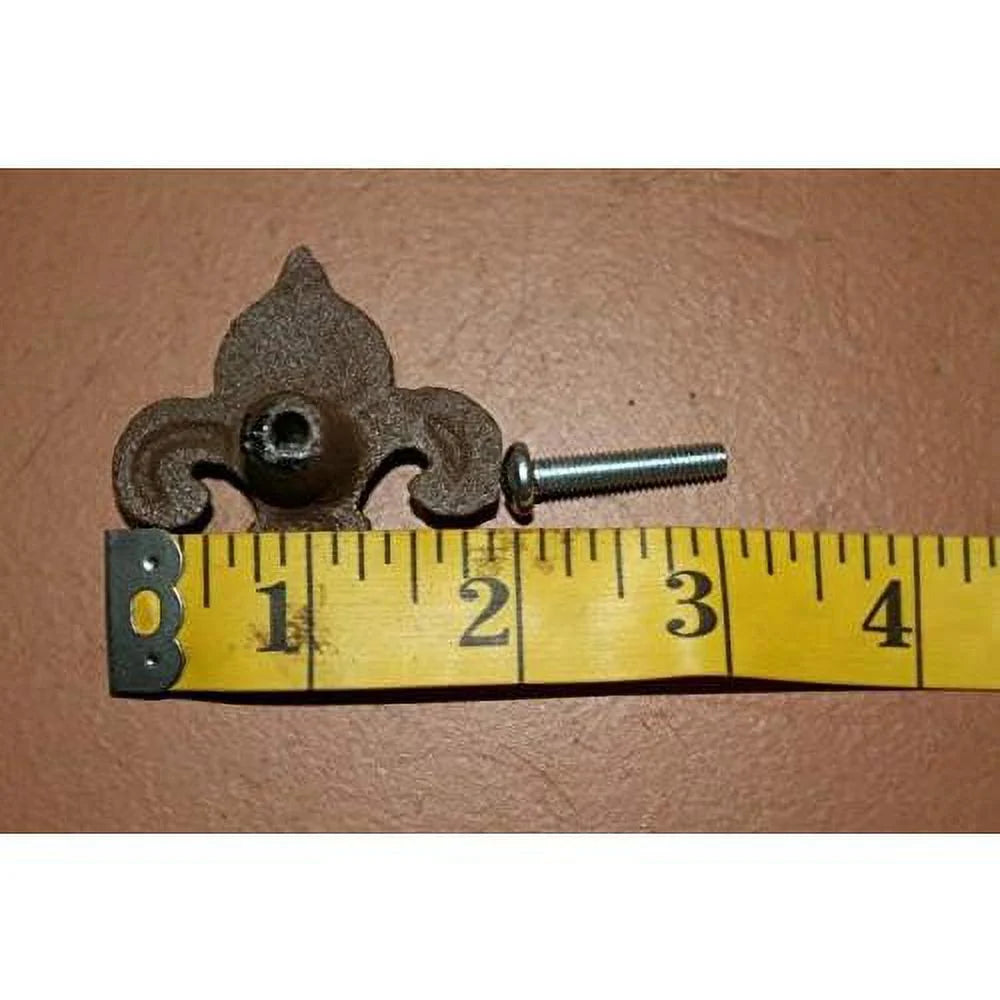Cast Iron Fleur De Lis Cabinet Knobs, Pack Of 30 K405653