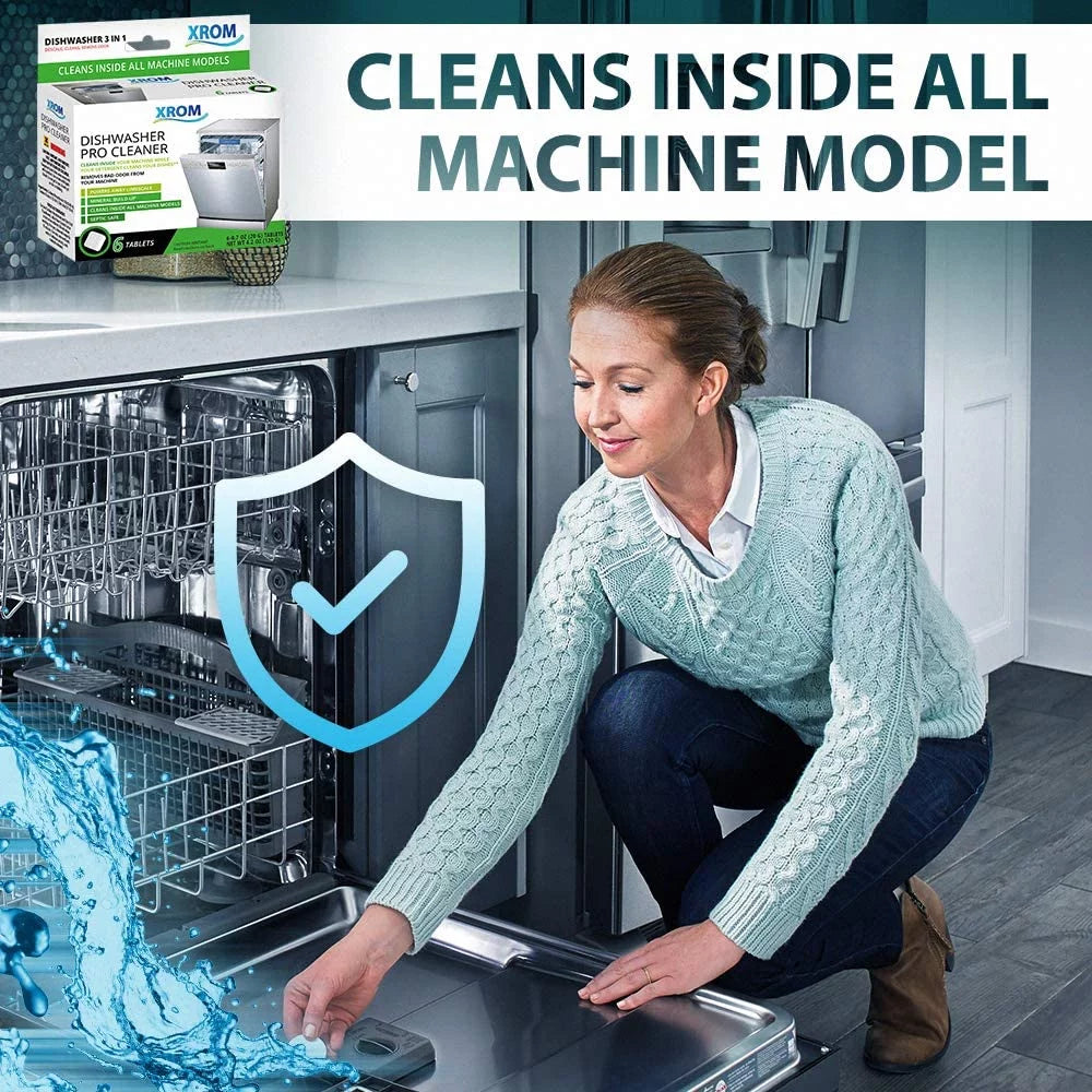 Dishwasher Cleaner and Descaler, 6 Treatments Q481543