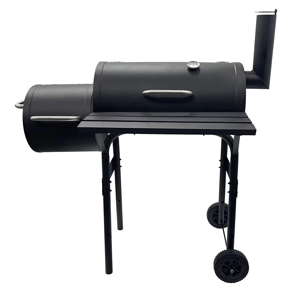 Charcoal Grill Offset Smoker with Cover K44128