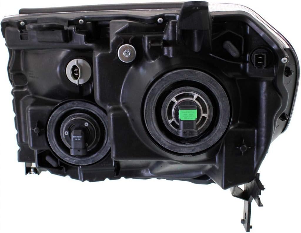 Passenger Side Headlight for Honda Pilot 2012-2015 with Bulbs T9175