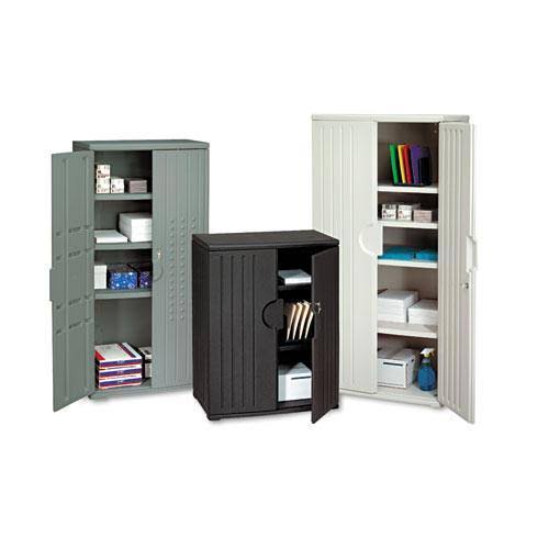 72 inch Storage Cabinet, Platinum D357154